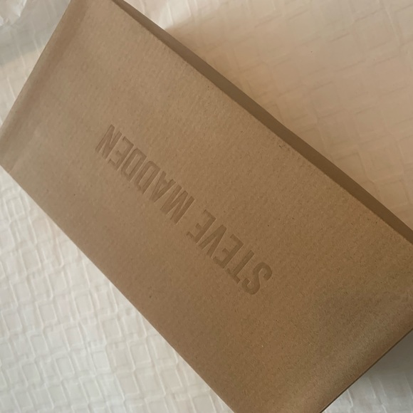 Steve Madden Black Quilted open back Loafer - Picture 5 of 6